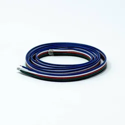 Bioledex Kabel 3 Meter 5-Pin 0.3mm2 für RGBW, RGB+W, RGBWW, RGB+WW LED Streifen