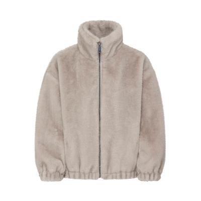 Outdoorjacke B.YOUNG "Damen Übergangsjacke BYCORNILLA", Damen, Gr. 44, beige (string), Obermaterial: 100% Polyester PES., Jacken Outdoorjacke