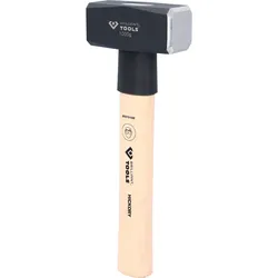 BRILLIANT TOOLS Fäustel mit Hickory-Stiel 1000 g - BT075100