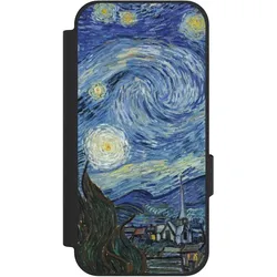 Nivocase Klapphülle für Google Pixel 10a Handyhülle aus Kunst Leder NIVOflip schwarz Kunst The Starry Night (Google Pixel 10a), Smartphone Hülle, Schwarz