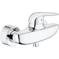 Brausemischer GROHE Serie Eurostyle, verchromt, geschlossener Hebel, Einhebelmischer