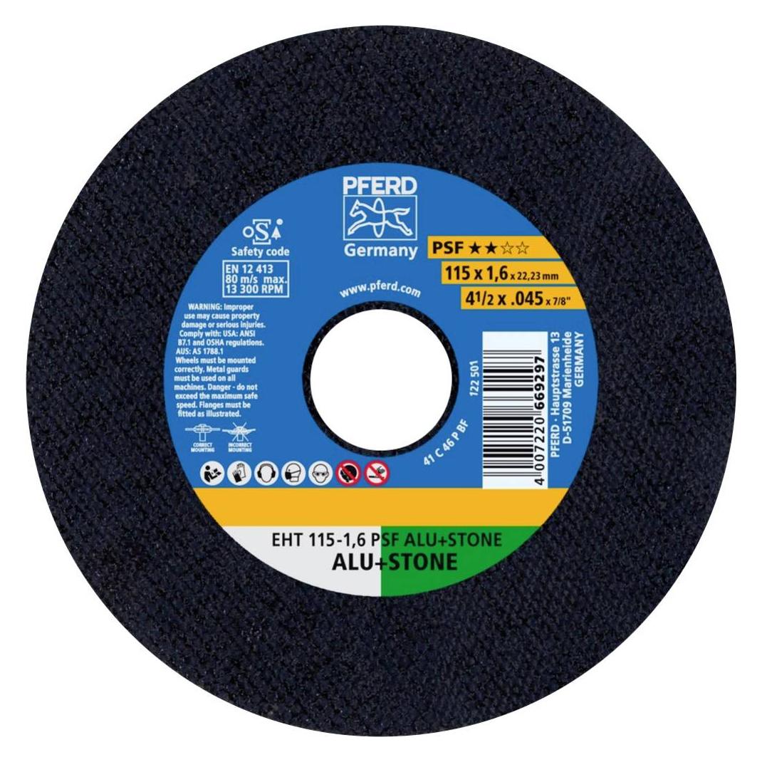 Pferd Trennscheibe EHT PSF ALU+STONE (EHT 115-1,6 PSF ALU+STONE)