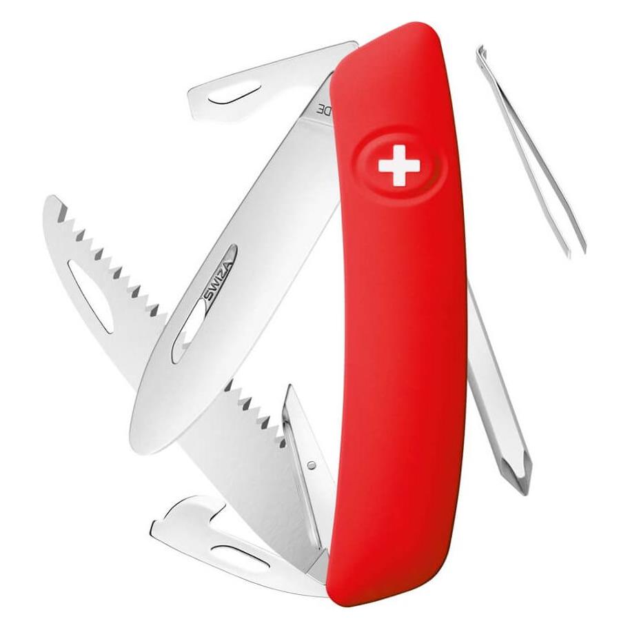 Swiza J06 R JUNIOR Kinder-Taschenmesser, Blister (KNR.0061.1001)