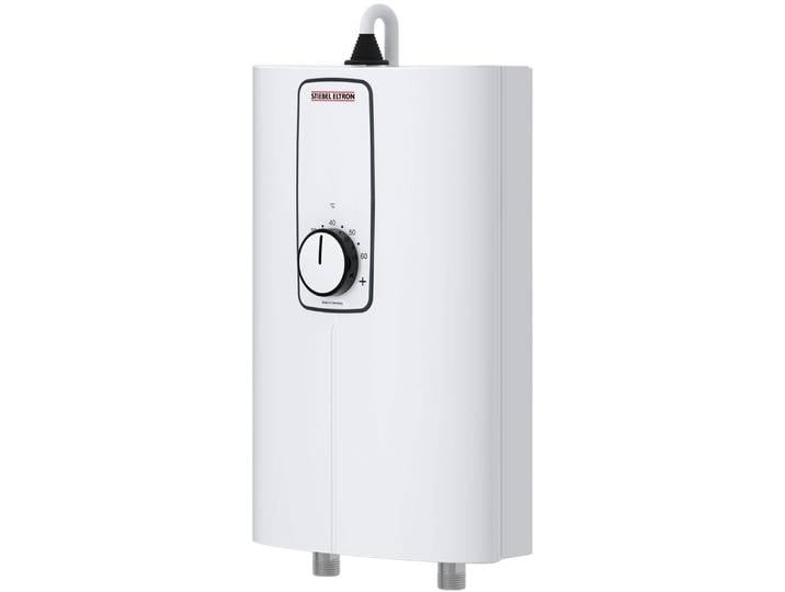 Kompakt-Durchlauferhitzer STIEBEL ELTRON DCE 11/13 H , weiß, B:18,8cm H:29,3cm T:9,9cm, Durchlauferhitzer, Kompakt-Durchlauferhitzer, 3i Technologie für konstante Warmwassertemperatur, Übertischmontage