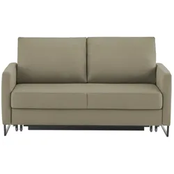 Schlafsofa aus Flachgewebe Fürth ¦ braun ¦ Maße (cm): B: 160 H: 90 T: 95.0