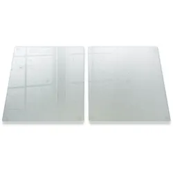 GLASPLATTE 40x52 cm transparent