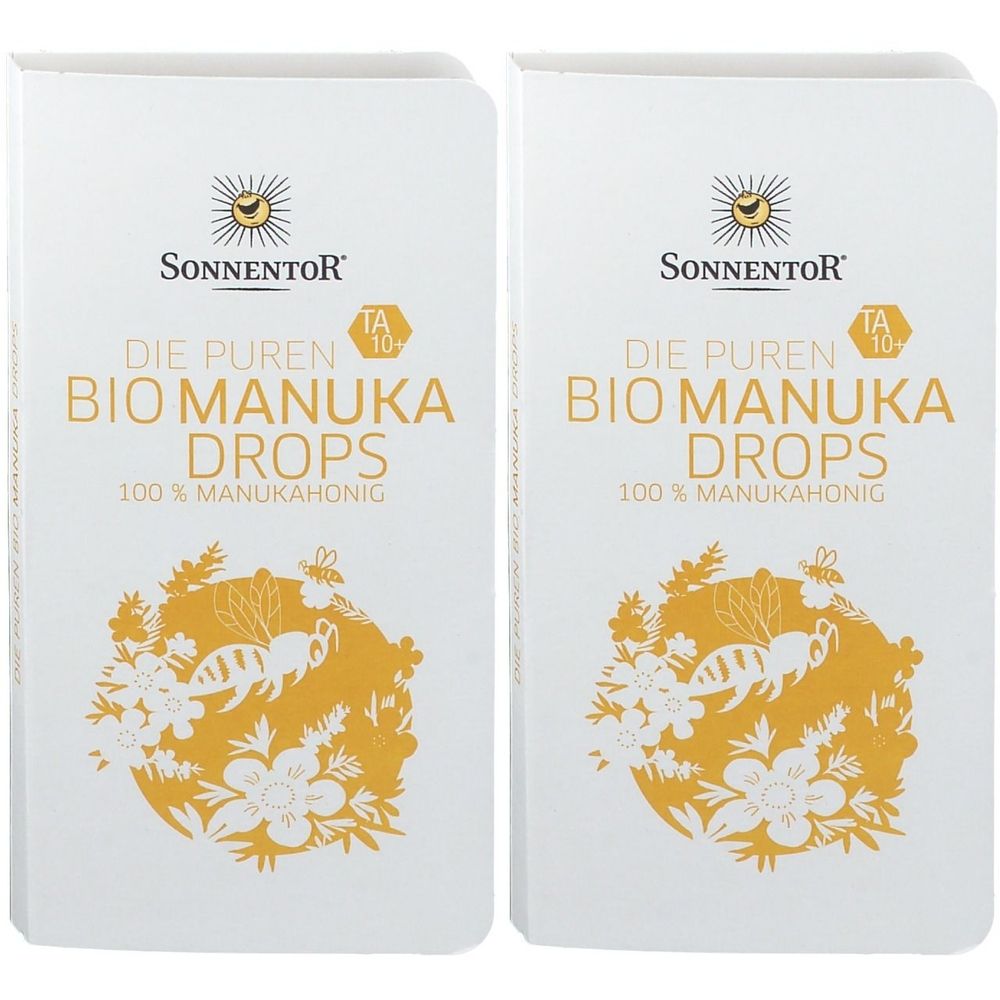 Sonnentor Drops Manuka Pure Bio x2 2x8 St Lutschpastillen