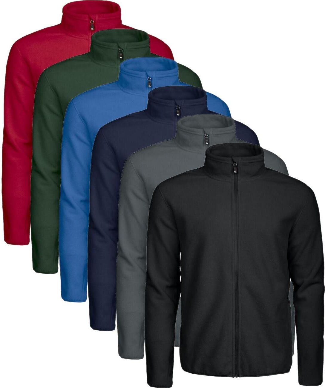 D.A.D 139046 Warren Fullzip Herre Red S