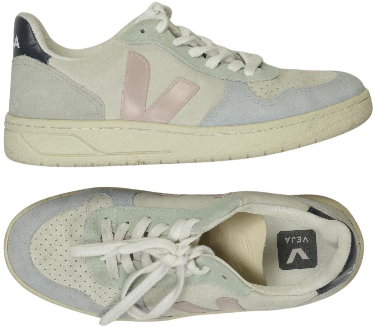 veja Damen Sneaker, Mehrfarbig, Gr. EU 37, Leder - Second Hand