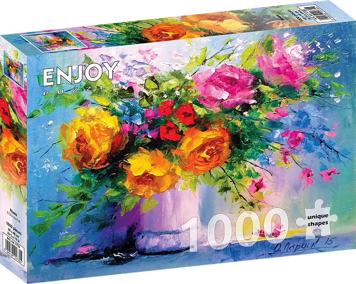 ENJOY Puzzel van 1000 stukjes – Rozen