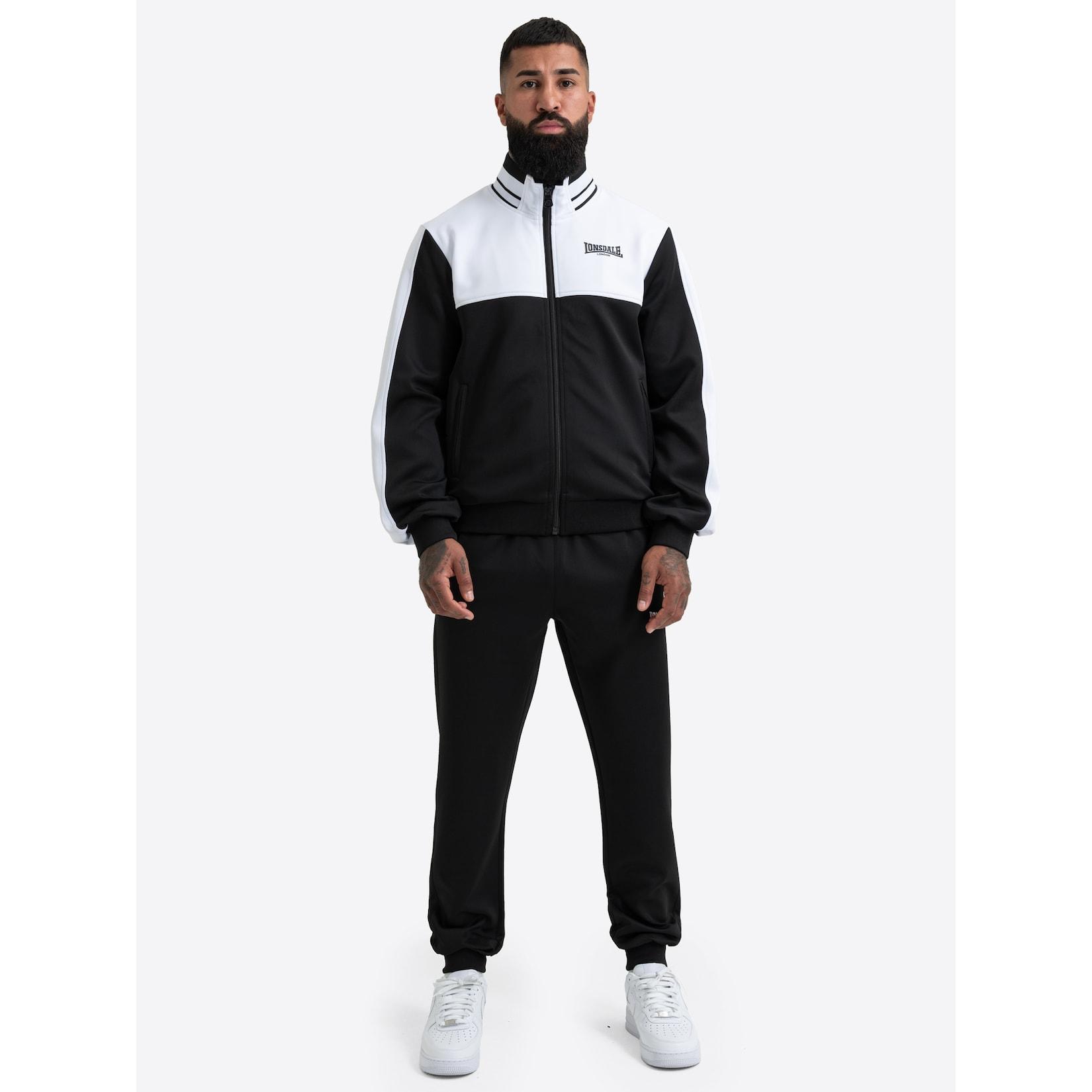 Lonsdale Herren Trainingsanzug schmale Passform UPNEY