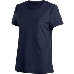 MAIER SPORTS Damen Shirt Waltraud H/S, Größe 44 in Blau Blau