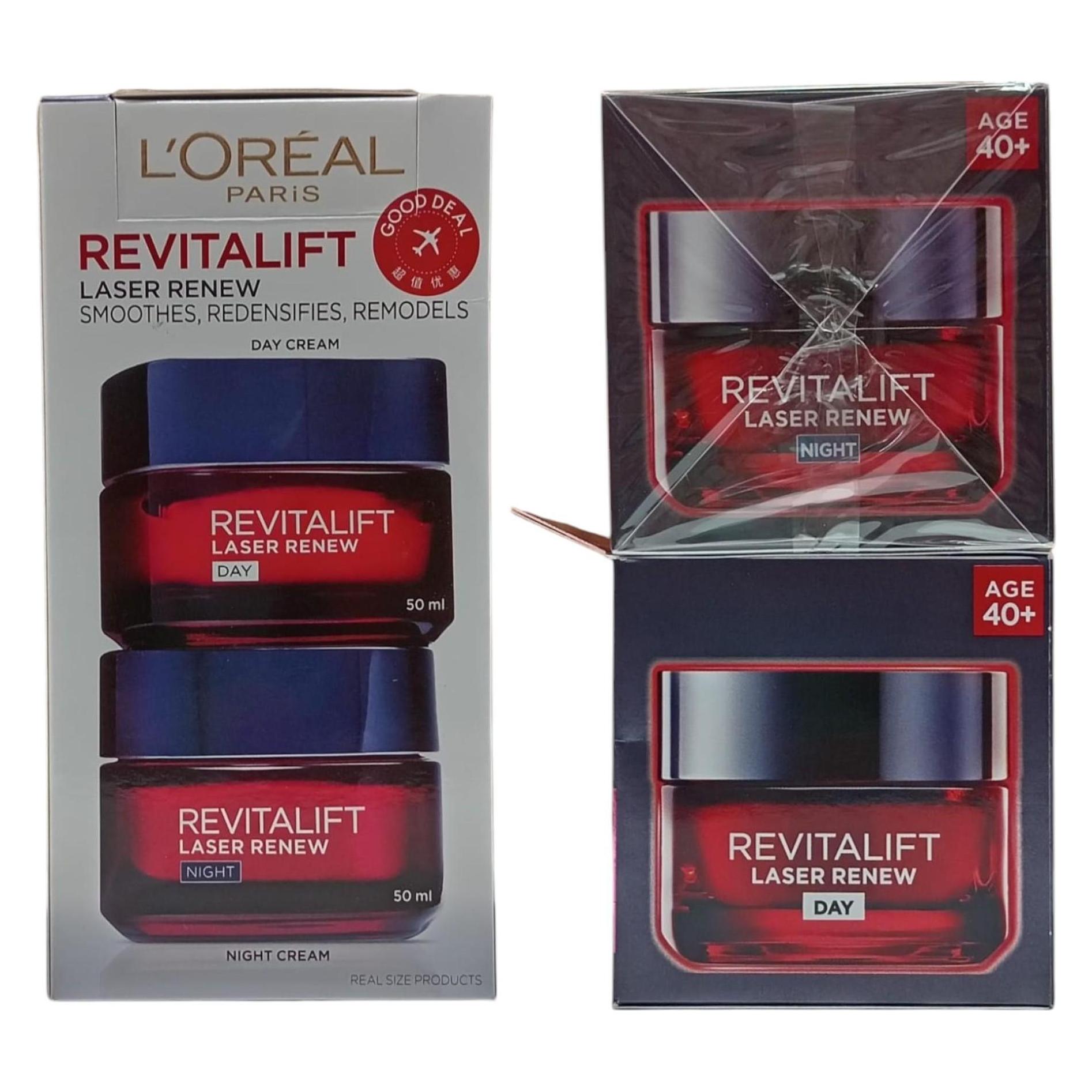 L'Oréal Paris Revitalift Laser Renew Hyaluronsäure Anti-Aging Tagescreme für das Gesicht (Gesichtspflege Set) (48085928)