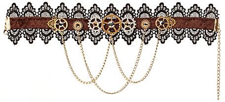 Halsband "Steampunk"
