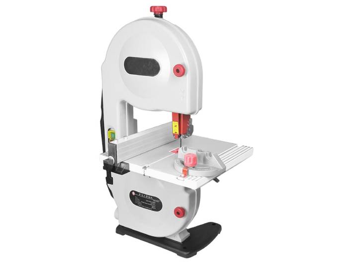 Petite scie à ruban verticale en cuivre pur de 8 pouces pour le travail du bois domestique, Machine de scie à ruban pour couper le métal