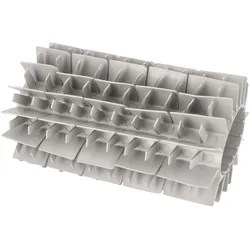 PVC Bürste 120 mm lang, grau
