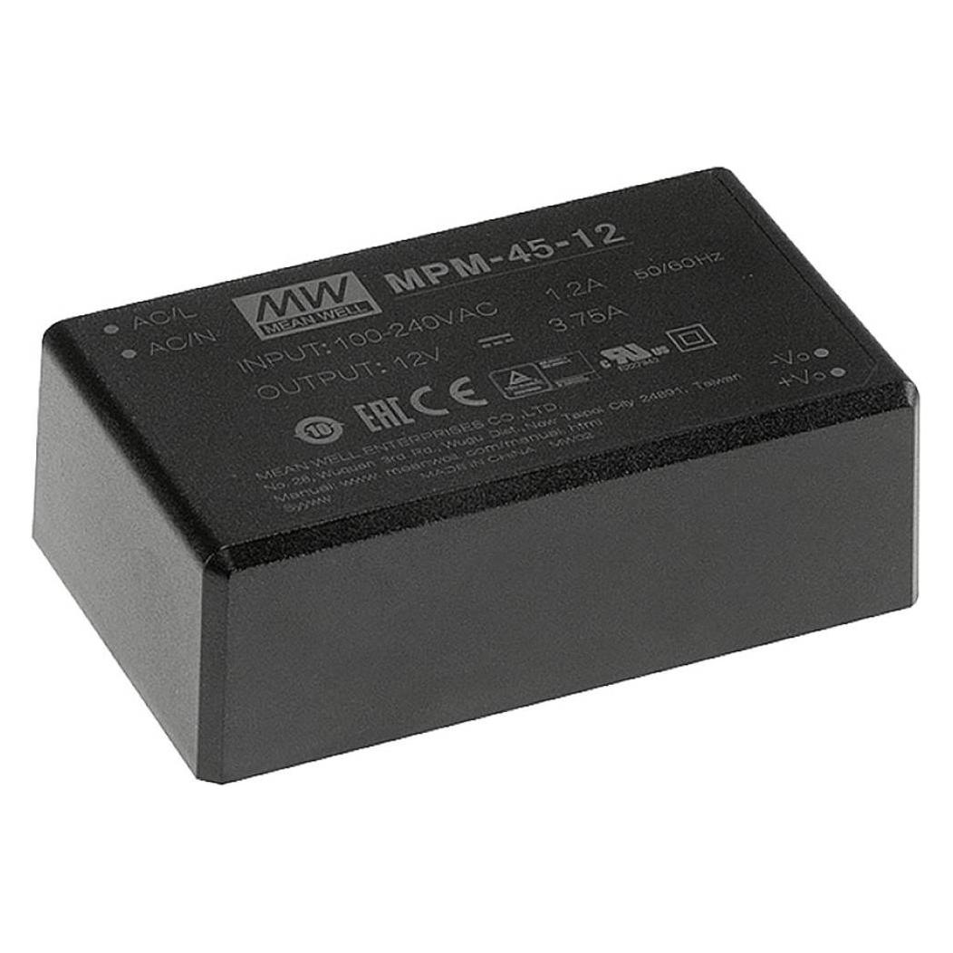 MeanWell MEAN WELL MPM-45-48 AC/DC-Printnetzteil 48 V/DC 45.1 W (MPM-45-48)