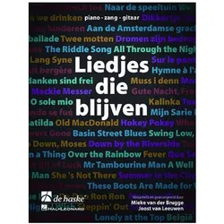 Liedjes die blijven Piano, Vocal and Guitar Buch, Fachbücher