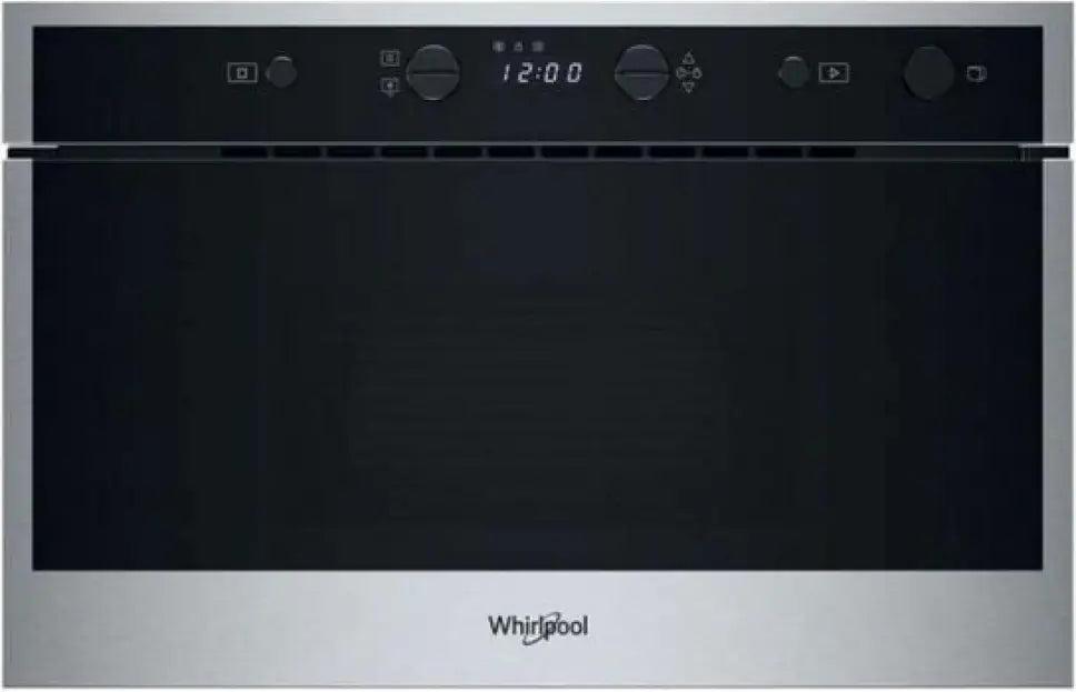 Whirlpool WMN461BX, Integriert, Solo-Mikrowelle, 22 l, 750 W, Eingebautes Display, LCD