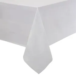 Satin Band Tischdecke Weiß 91 X 91Cm