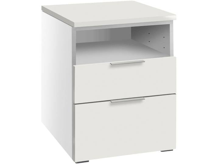 Hasena Nachttisch Reinhold Weiss MDF B 45 H 55 cm