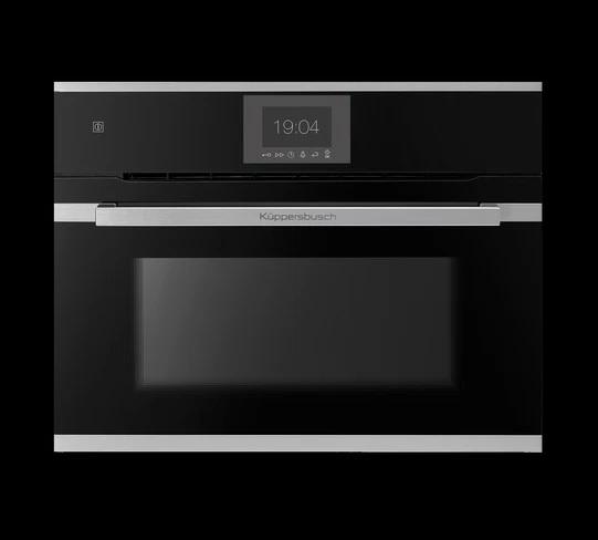 Küppersbusch Kompakt Mikrowellen-Backofen mit ökotherm, TFT Display, Stainless Steel / Edelstahl, CBM6550.0S DK1