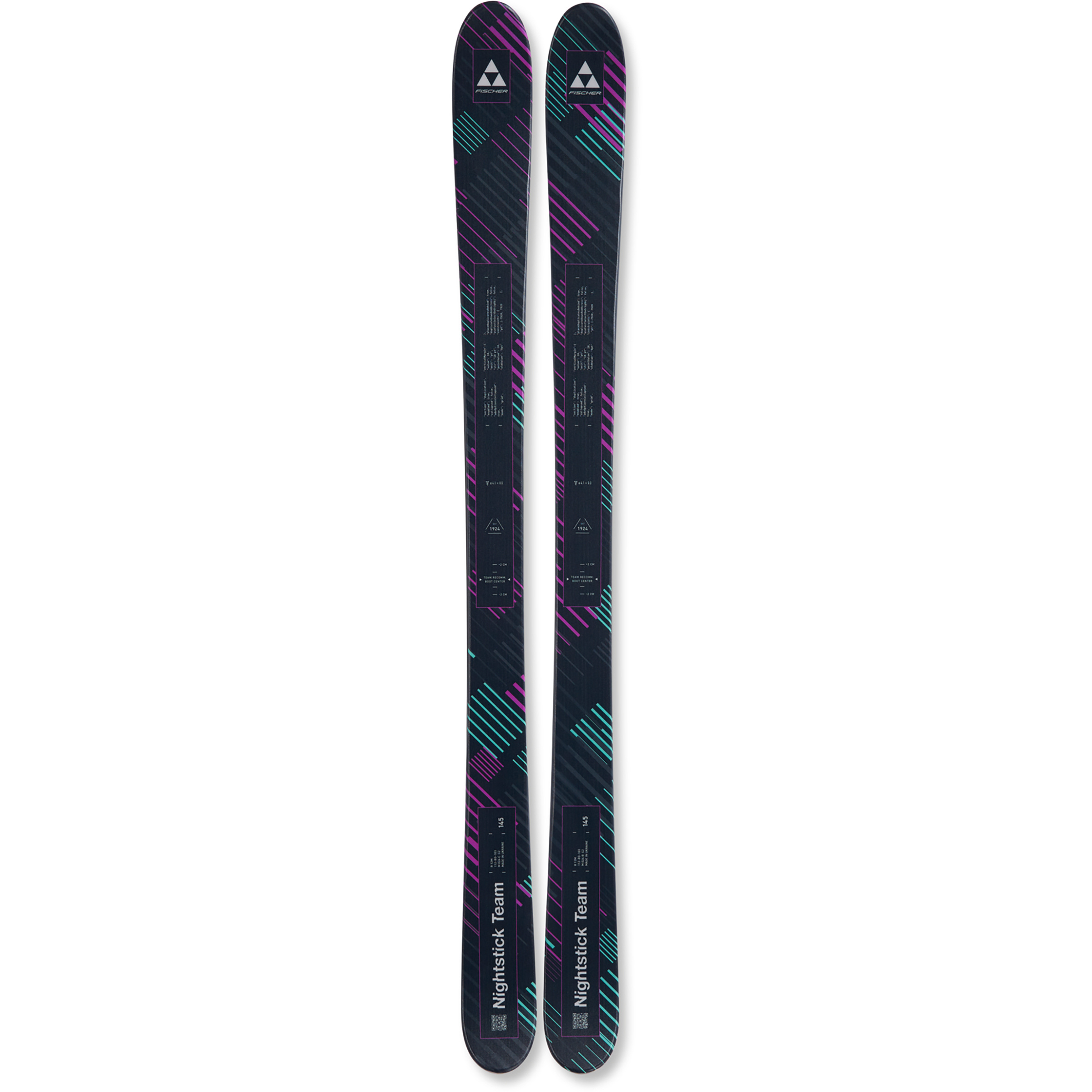 Fischer Nightstick Team Freerideski 25/26 Kinder Ski schwarz Größe 135CM Skifahren | Freeride
