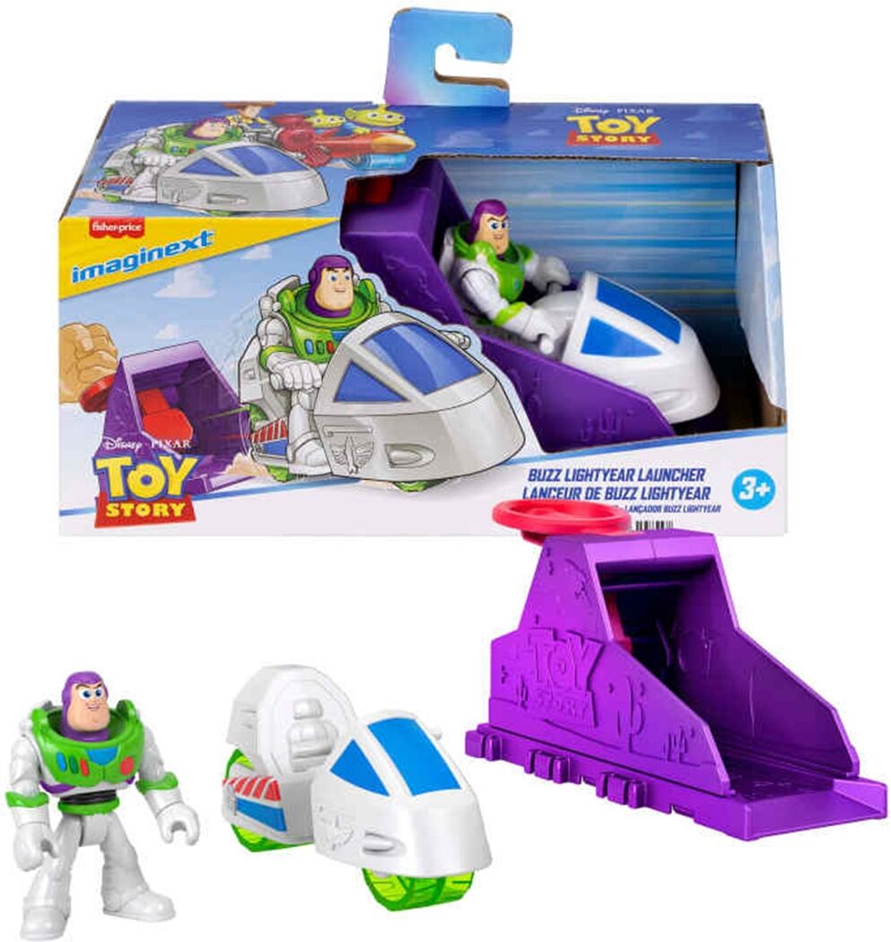 Imaginext Vehículo con lanzador Toy Story Fisher-Price .