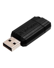 Verbatim PinStripe USB-Laufwerk 64 GB USB 2.0 Schwarz (49065)