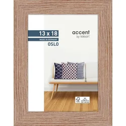 Bilderrahmen Oslo 15 x 20 cm Holz Braun