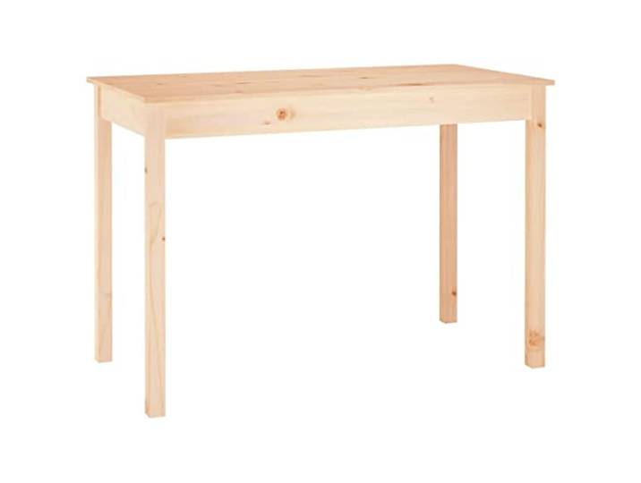 KGHERMDF Esstisch 110x55x75 cm Massivholz Kiefer Stabiler Holzrahmen, Robust, Vielseitig als Küchen- oder Thekentisch, Mit Wandhalterung