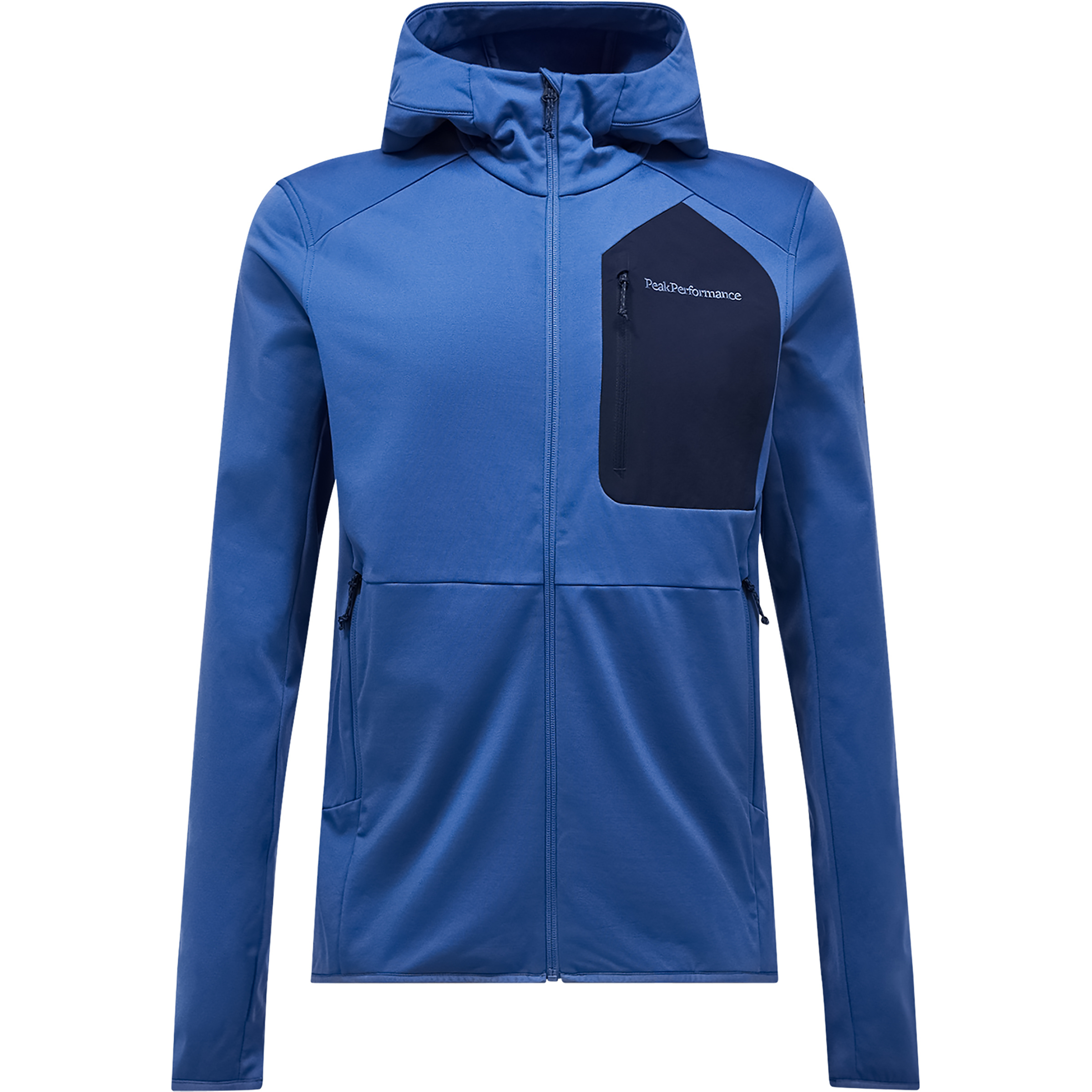Peak Performance Utility Light Herren Fleecejacke blau Größe L Trekking Elastisch