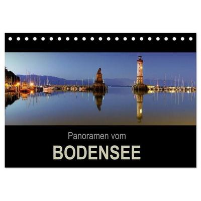 Panoramen vom Bodensee (Tischkalender 2027 DIN A5 quer), CALVENDO Monatskalender