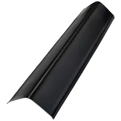 Recyclingplatte Giebelwinkel schwarz (ca. 1050 mm x ca. 200 mm x ca. 200mm)