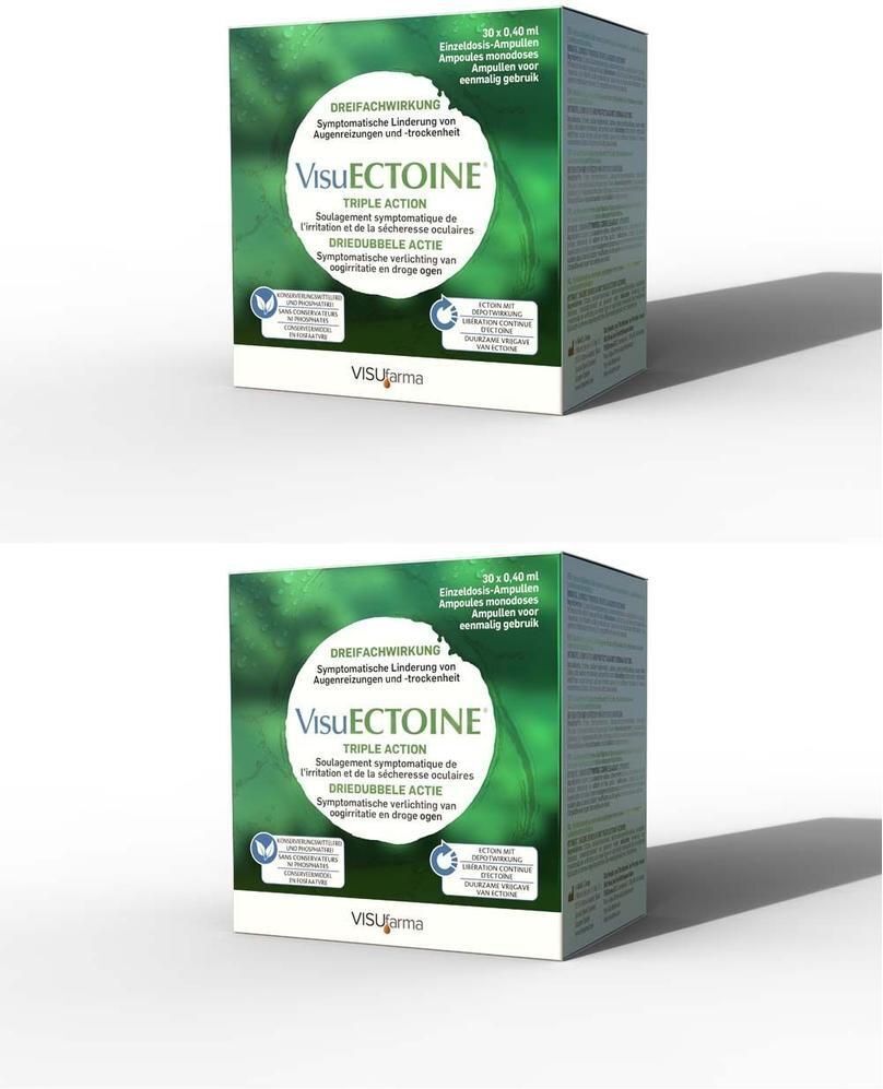 Visuectoine Augentropfen Einzeldosis-Ampullen 2x 2x30x0,4 ml