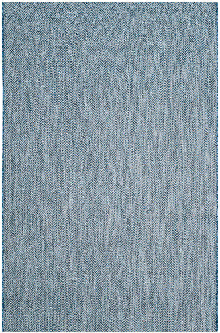 Latitude Run Azaad Navy/Grey Indoor/Outdoor Rug Navy Rectangle 160 x 231 cm