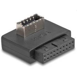 Delock USB 2.0 Adapter [1x Buchse - 1x USB 3.0 Pfostenbuchse 19pol.] 67241 mit Pfostenstecker
