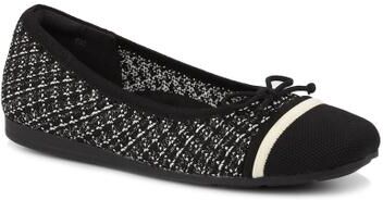 Women's Noelle Knit Flat by Ros Hommerson in Black (Size 7 N)