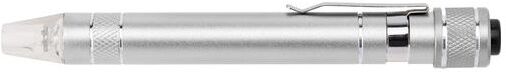 Tournevis personnalisable multifonctions métal acier inoxydable aluminium argenté