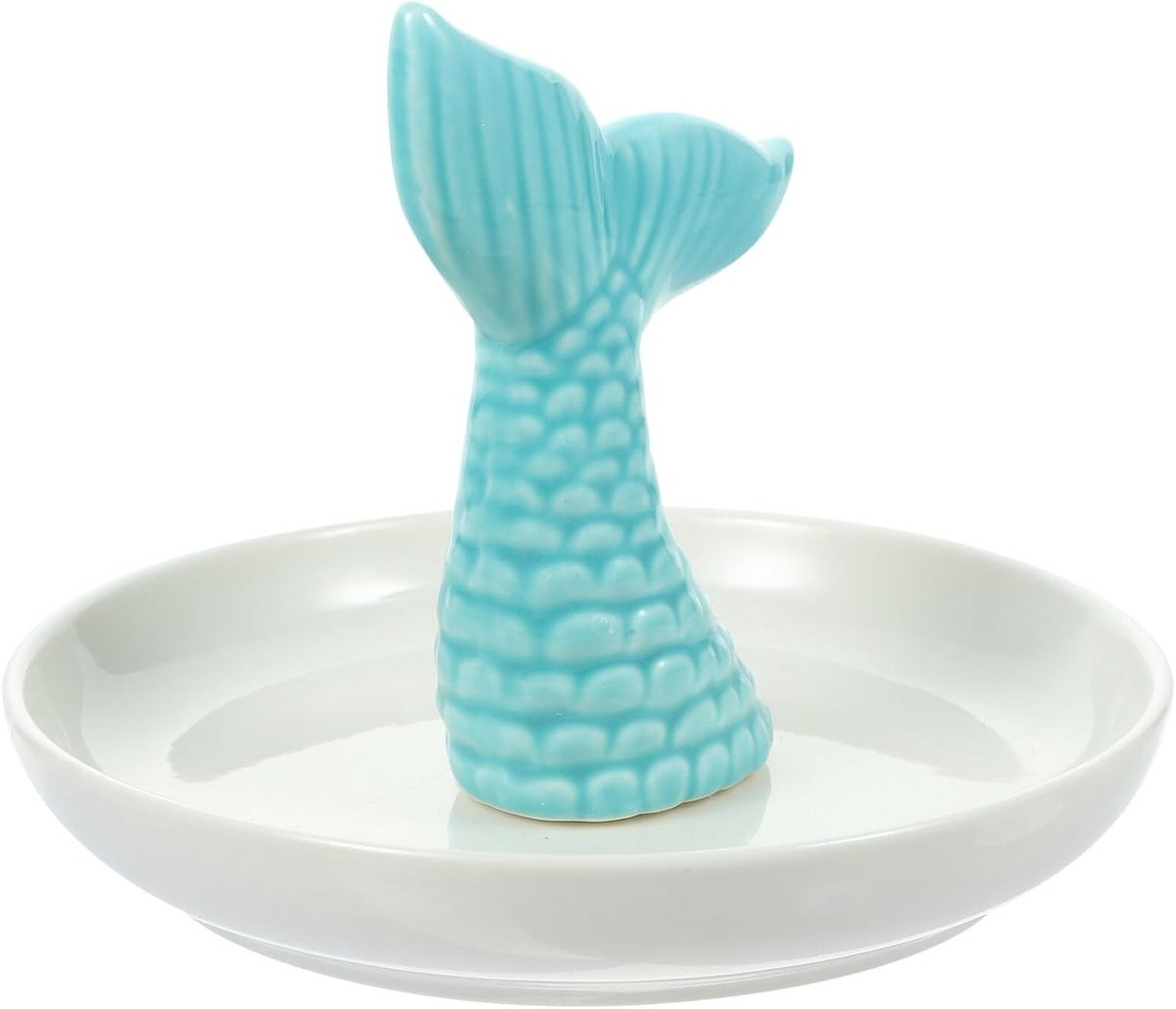 Keramische schaal voor het organiseren van sieraden, 12 cm
