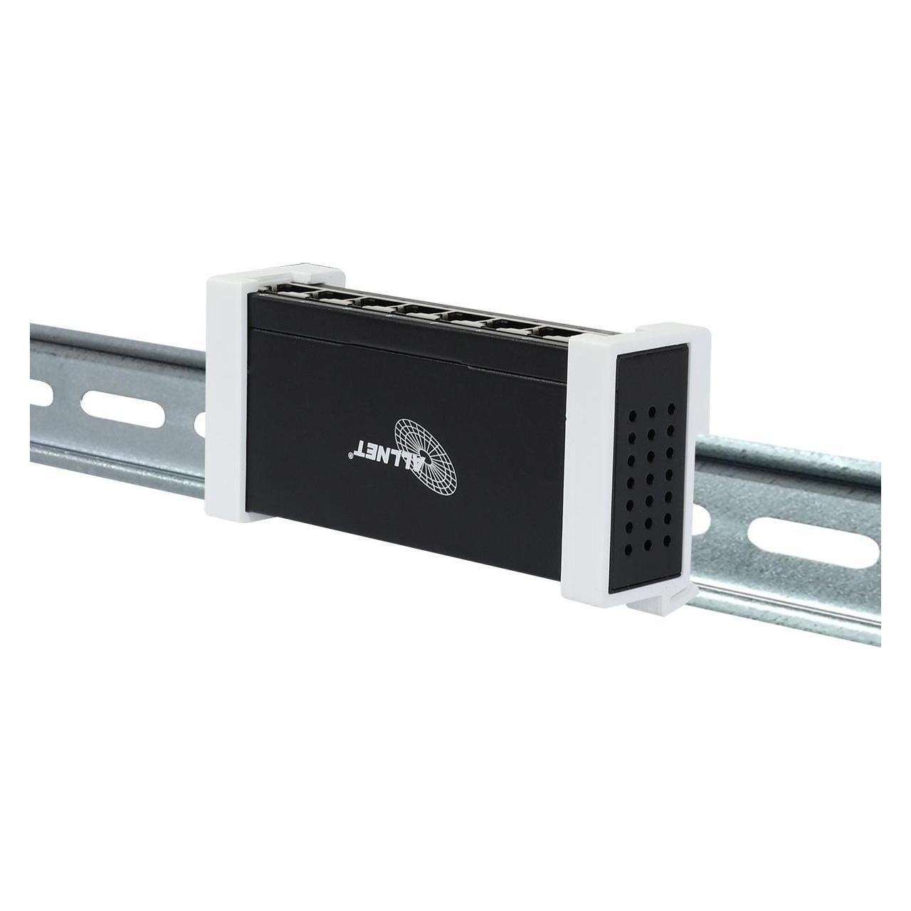 Allnet Shelly &bull Hutschiene &bull "Pro Verteiler Switch 7" &bull 7x Pro Anschlüsse &bull 1x LAN (7 Ports) (Shelly_Pro_Hub_7)