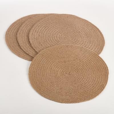 Saro Lifestyle Natural Design Placemat (Set of 4)