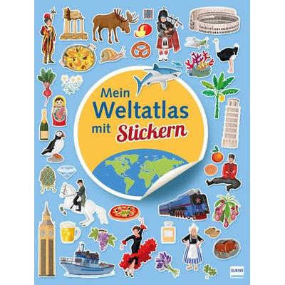 Mein Weltatlas mit Stickern, Taschenbuch von , Ullmann Medien, 978-3-7415-2705-0