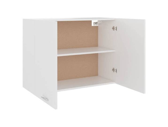 Remise 2026®Caisson haut cuisine Blanc - Vitrine suspendue  Lyon  Blanc 80x31x60cm - Bois d'ingénierie 314 4688576