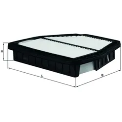 Luftfilter MAHLE LX 2965 für Opel Chevrolet Antara A Captiva Sport