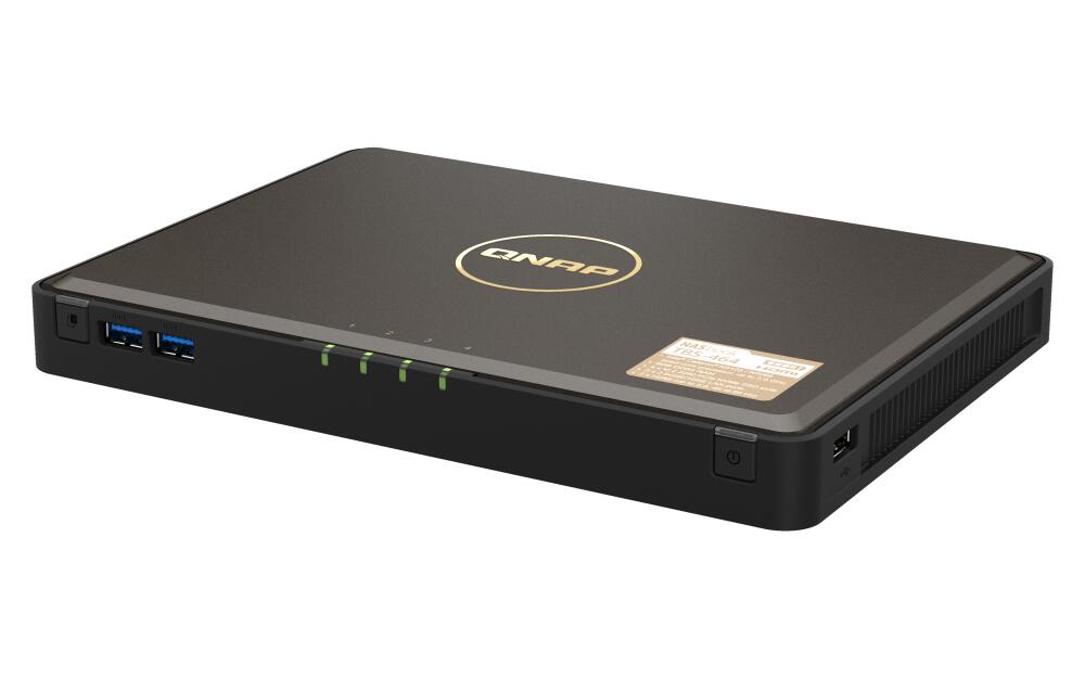 QNAP Systems QNAP TurboBookStation TBS-464-8G 4 Einschübe NAS-Server Leergehäuse (TBS-464-8G)