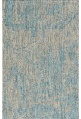 Porch & Den Annadel Teal Strokes Area Rug