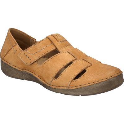 Slipper JOSEF SEIBEL "Fergey 59, orange", Damen, Gr. 40, orange, Obermaterial: 100% Rindsleder Leather cow., Schuhe Slipper