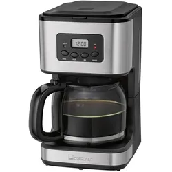 Clatronic Kaffeemaschine KA 3642, Filterkaffeemaschine, Grau, Schwarz