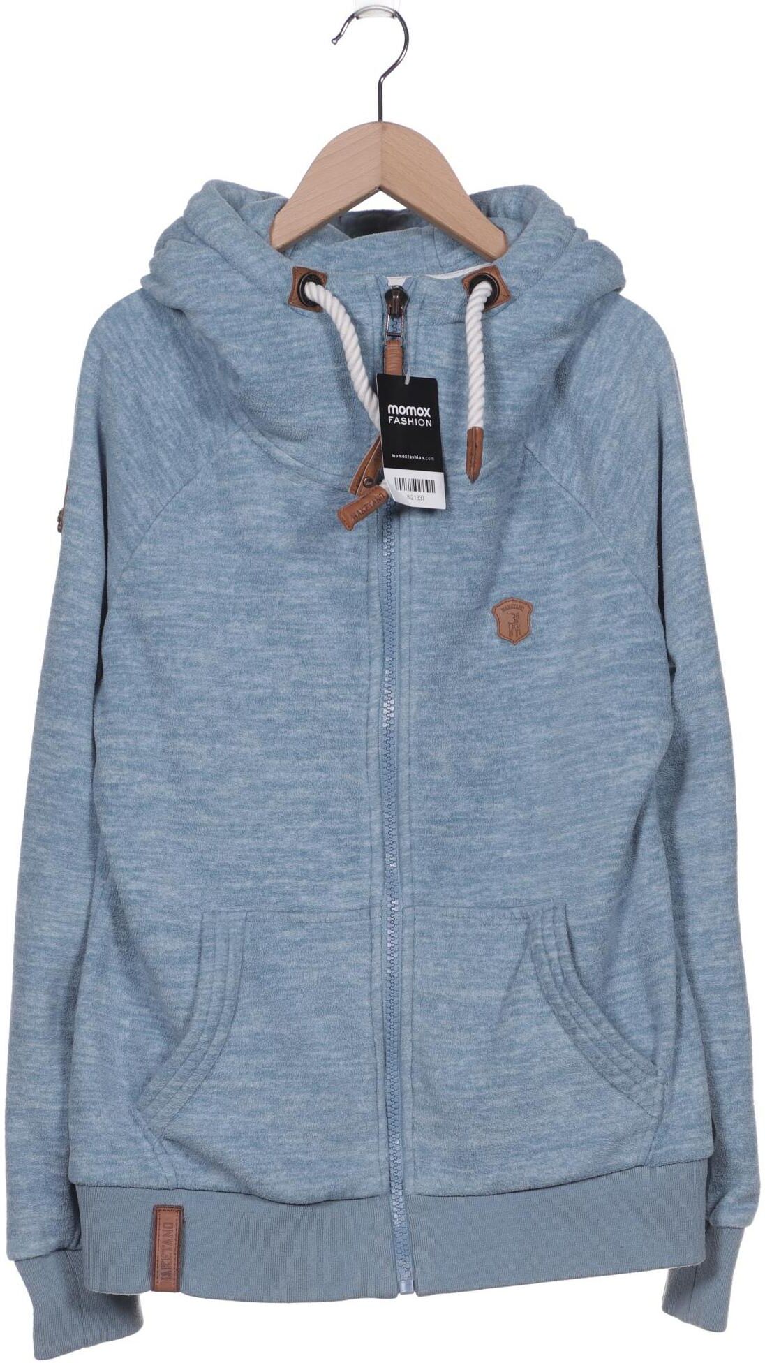 Naketano Damen Jacke, Blau, Gr. L, Synthetik - Second Hand